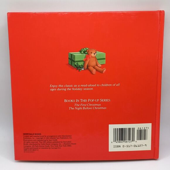 1991 Night Before Christmas POP-UP Book Clement Moore - Picture 9 of 9